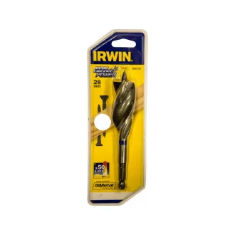 Burghiu pentru lemn IRWIN 28 x 230 mm Blue Groove Power