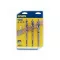 IRWIN Set burghie lemn 3 piese Suport de burghie 230 mm Blue Groove Power (14-16-18 mm)