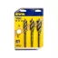 IRWIN Set burghie lemn 3 piese 230 mm Bit Blue Groove Power (20-22-25 mm)