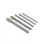 IRWIN Set burghie pentru sticlă și țiglă 5 bucăți cilindric (4-5-6-8-10 mm)