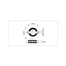 CELO EDR M10 x 100 + (2 buc) FX12 + (2 buc) Clemă de cauciuc RI O 110 mm (2 buc)