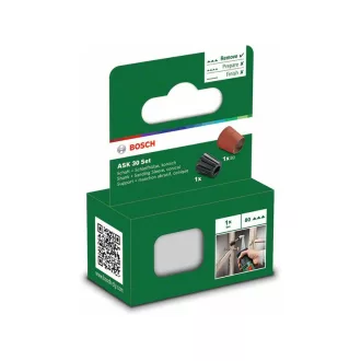 Set de cleme și manșoane de șlefuit (conice) BOSCH 30 mm