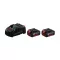 Set baterie BOSCH GBA 18V / 2 x 5.0 Ah baterie + încărcător rapid GAL 1880 CV