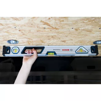   Nivelă profesională BOSCH Carcasă din aluminiu 600 mm, nivelă oglindă