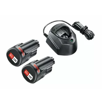   Set baterie BOSCH PBA 12V / 2 x 1,5 Ah baterie + încărcător GAL 1210 CV