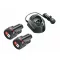 Set baterie BOSCH PBA 12V / 2 x 1,5 Ah baterie + încărcător GAL 1210 CV