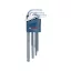 Set chei hexagonale BOSCH 9 piese 1,5-10 mm S2