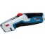 BOSCH Cuțit cu lamă trapezoidală retractabilă, cu suport de lamă