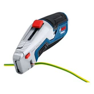   BOSCH Cuțit cu lamă trapezoidală retractabilă, cu suport de lamă