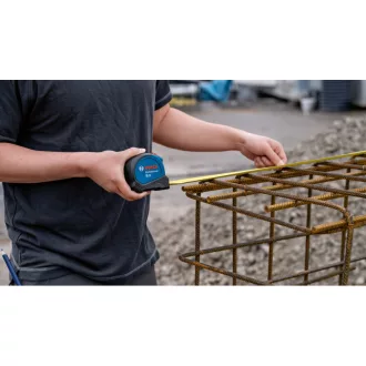   Bandă de măsurare profesională BOSCH 8 x 27 mm magnetică, scalată pe ambele părți, Autolock
