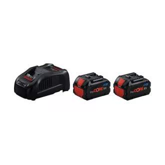   Set baterie BOSCH ProCORE 18 V / 2 x 5,5 Ah baterie + încărcător rapid GAL 1880 CV