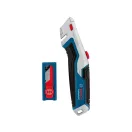BOSCH Cuțit cu lamă trapezoidală retractabilă + 10 lame