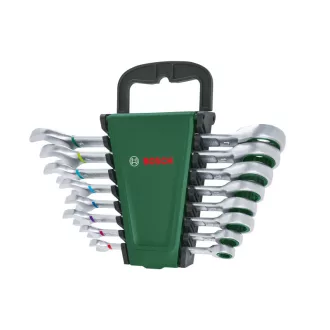 Set chei cu clichet BOSCH 8 piese