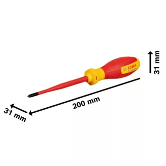 Șurubelniță BOSCH PH1 x 100 mm izolată până la 1000 V