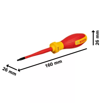Șurubelniță BOSCH TX10 x 75 mm izolată până la 1000 V