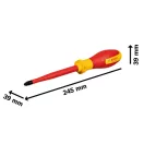 Șurubelniță BOSCH PZ3 x 125 mm izolată până la 1000 V