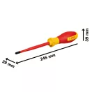 Șurubelniță BOSCH SL/PH2 x 125 mm izolată până la 1000 V