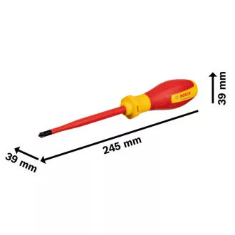   Șurubelniță BOSCH SL/PZ2 x 125 mm izolată până la 1000 V