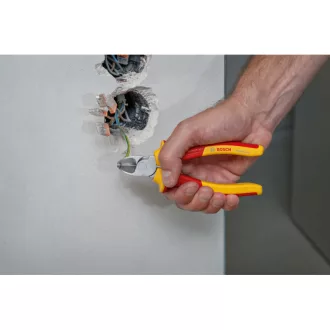 BOSCH Clește lateral 160 mm CrV izolat până la 1000 V