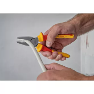 BOSCH Clește combinat 180 mm CrV izolat până la 1000 V