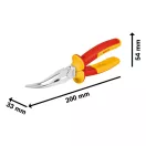 BOSCH Clește cu capăt curbat la 40° 200 mm izolat până la 1000 V CrV