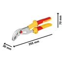 BOSCH Clește pentru pompă de apă 250 mm izolat până la 1000 V CrV