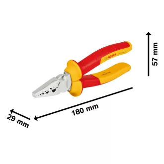   BOSCH Clește de sertizare 180 mm CrV izolat până la 1000 V