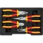 BOSCH Set de clește, 4 piese, izolate până la 1000 V CrV