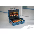 BOSCH Set de scule manuale pentru electricieni, 37 piese în valiză (21 piese VDE + 16 piese diverse)