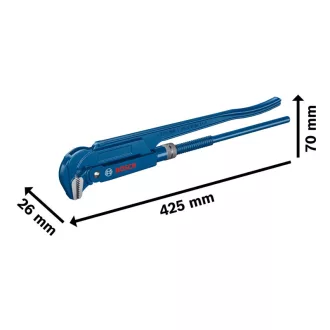 BOSCH Clește suedez la 90° de 420 mm CrV (max.: 60 mm)
