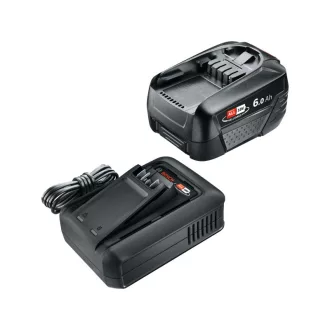   BOSCH Set acumulator PBA 18V / 1 x 6,0 Ah acumulator + încărcător AL 18V-44