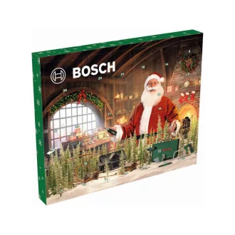   BOSCH 2025 Calendar de Advent cu set de scule 41 piese și geantă de depozitare
