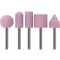 BOSCH PRO Set de discuri de șlefuire cu ax 5 bucăți (ax de 6 mm)