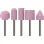BOSCH PRO Set de discuri de șlefuire cu ax 5 bucăți (ax de 6 mm)