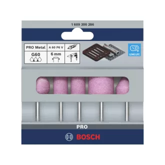   BOSCH PRO Set de discuri de șlefuire cu ax 5 bucăți (ax de 6 mm)