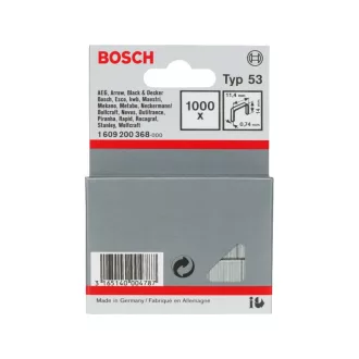   Capsator BOSCH 14 x 11,4 x 0,74 mm pentru capsator HT14 (1000 buc)