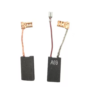   BOSCH Set de perii de carbon pentru ciocan rotopercutor (GBH, GSH) 6,2 x 12,3 x 22,3 mm