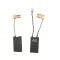 BOSCH Set de perii de carbon pentru ciocan rotopercutor (GBH, GSH) 6,2 x 12,3 x 22,3 mm