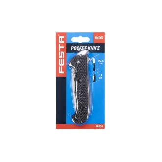 Cuțit tehnic FESTA cu lamă întărită pliabilă 230 mm