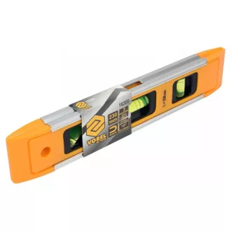 VOREL Nivelă cu bulă torpilă 3 nivelă cu bulă 230 mm