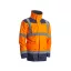 COVERGUARD KANATA Jachetă de protecție 4 în 1 Hi-Vis portocaliu/albastru XXL