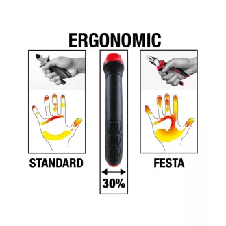 Clește cu vârf rotund FESTA 160 mm