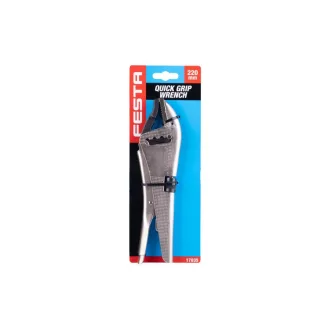 Cleste cu inchidere automata cu cap plat 220 mm