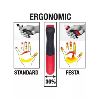 FESTA Clește cu nas curbat 200 mm CrV