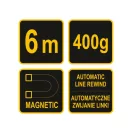VOREL Funie de agatat 400 g 6 m