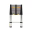 VOREL Scara telescopica 13 grade 3,8 m aluminiu