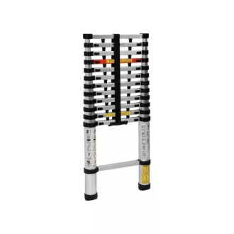 VOREL Scara telescopica 13 grade 3,8 m aluminiu