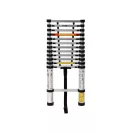 VOREL Scara telescopica 13 grade 3,8 m aluminiu