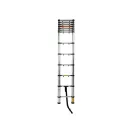 VOREL Scara telescopica 13 grade 3,8 m aluminiu