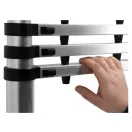 VOREL Scara telescopica 13 grade 3,8 m aluminiu